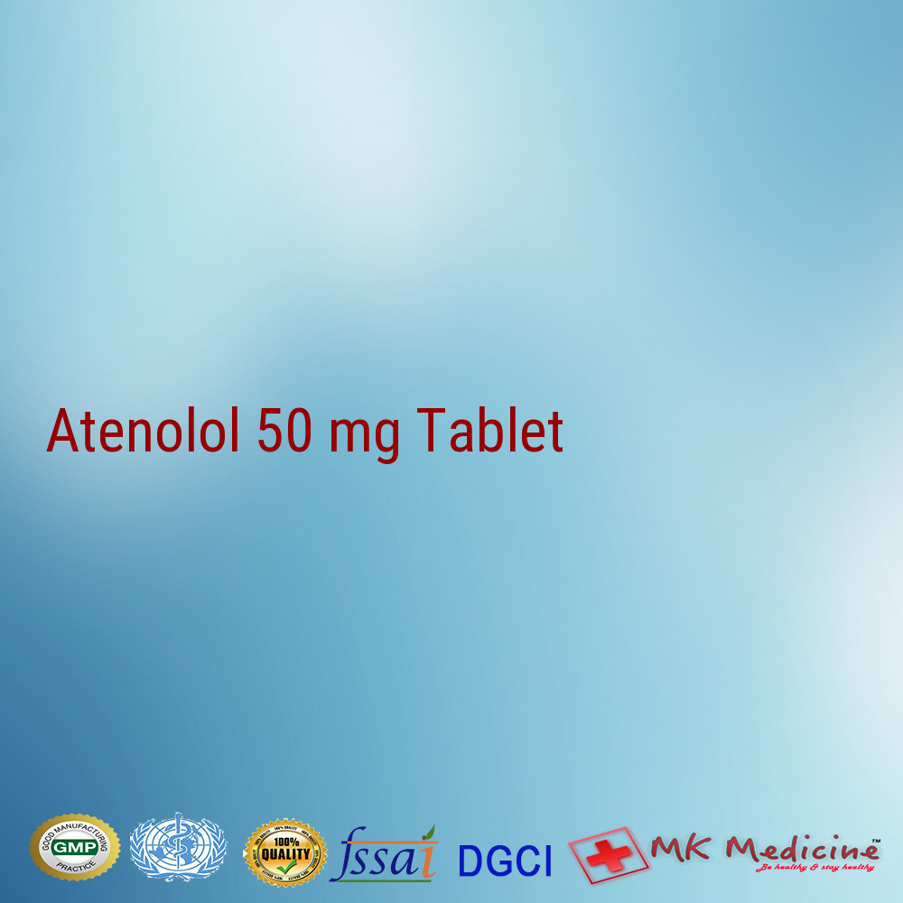 Atenolol 50 mg Tablet