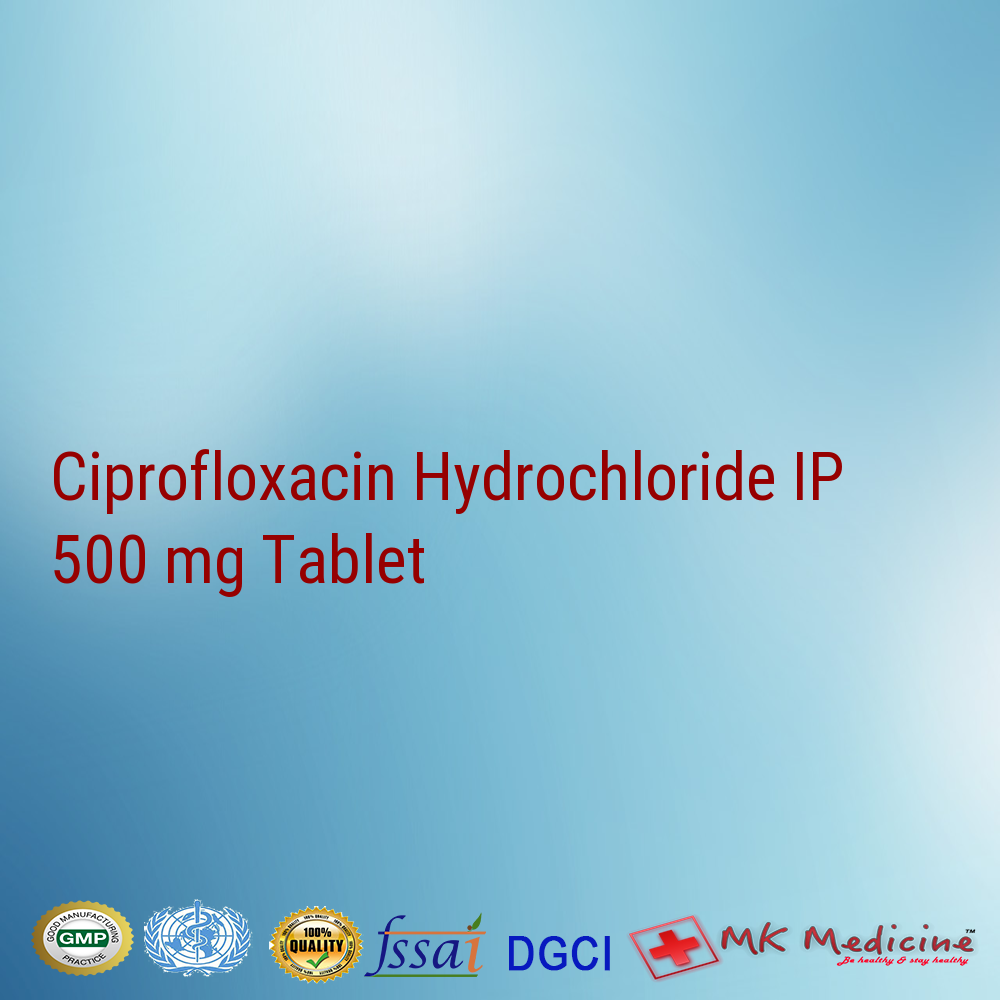 Ciprofloxacin tablets l.p.500 mg