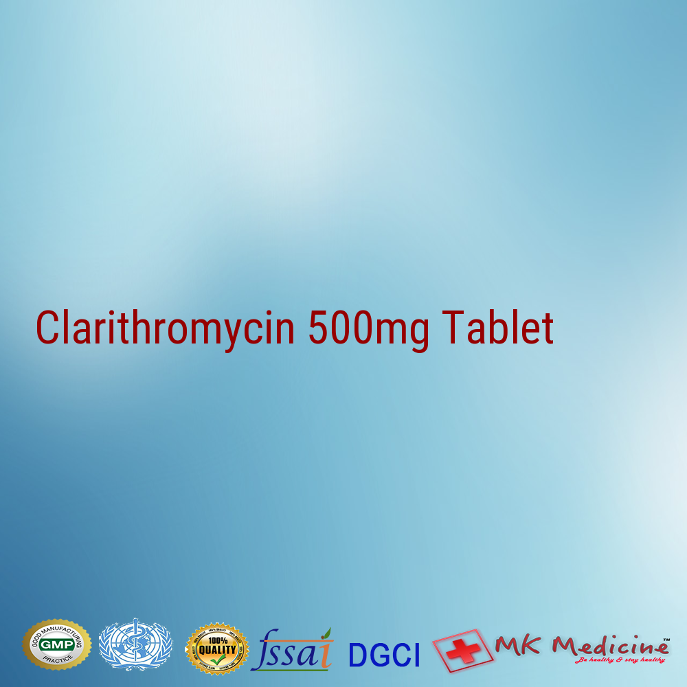 Clarithromycin 500mg Tablet