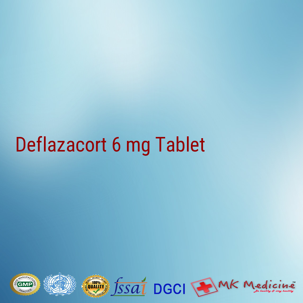 Deflazacort 6 mg Tablet