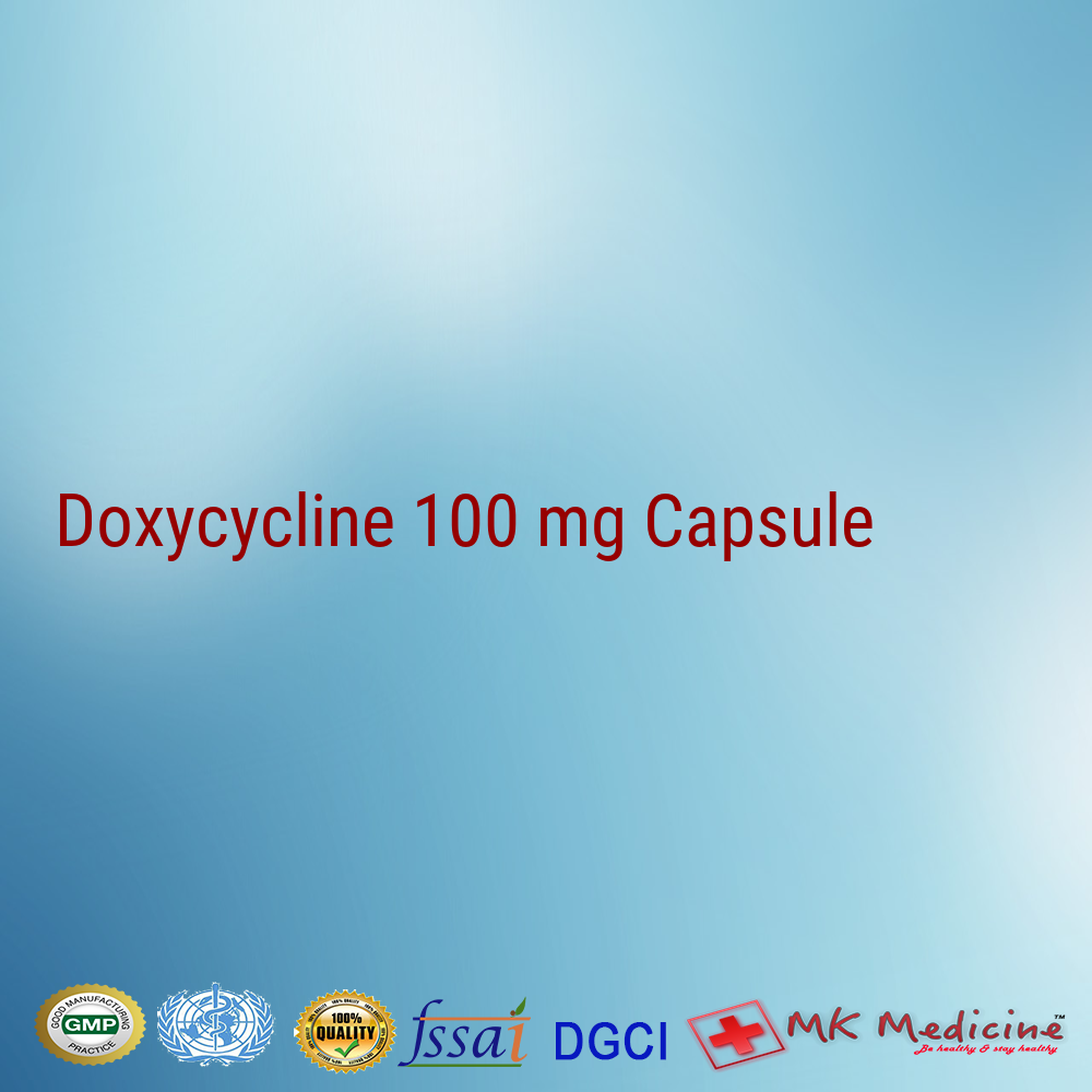 Doxycycline 100 mg Capsule