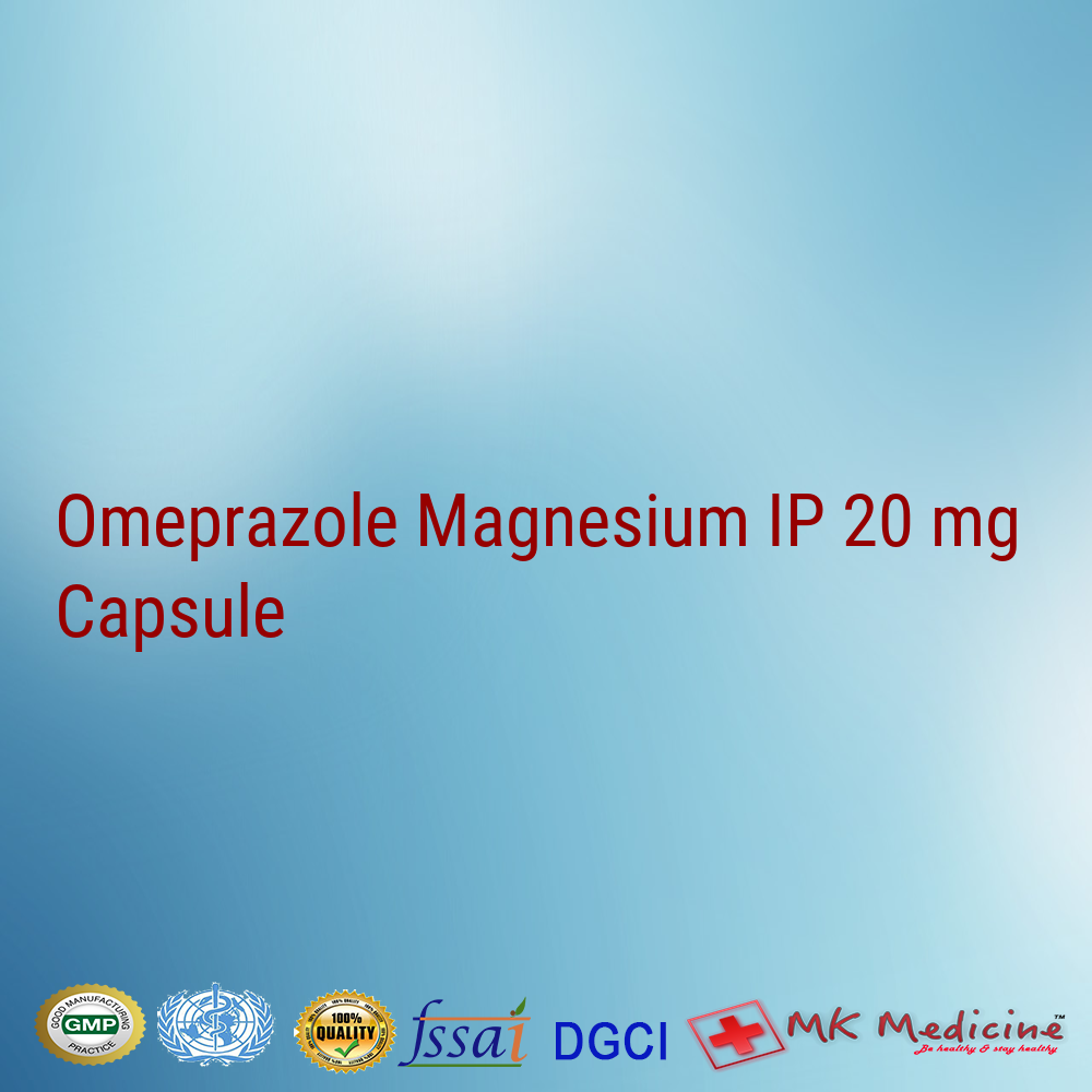 Omeprazole Magnesium IP 20 mg Capsule