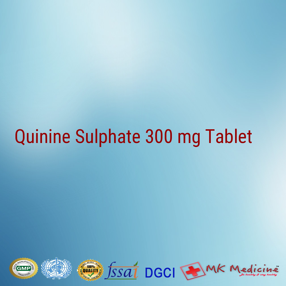 Quinine Sulphate 300 mg Tablet