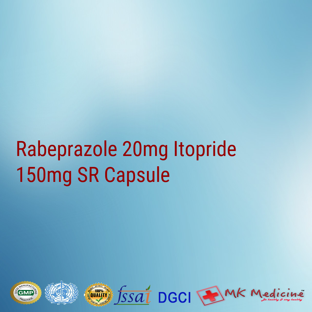 Rabeprazole 20mg Itopride 150mg SR Capsule